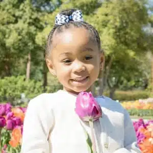 Cardinal Glennon patient Mia Amerson