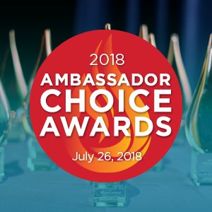 Ambassador Choice Awards - Thursday, July 26, 2018