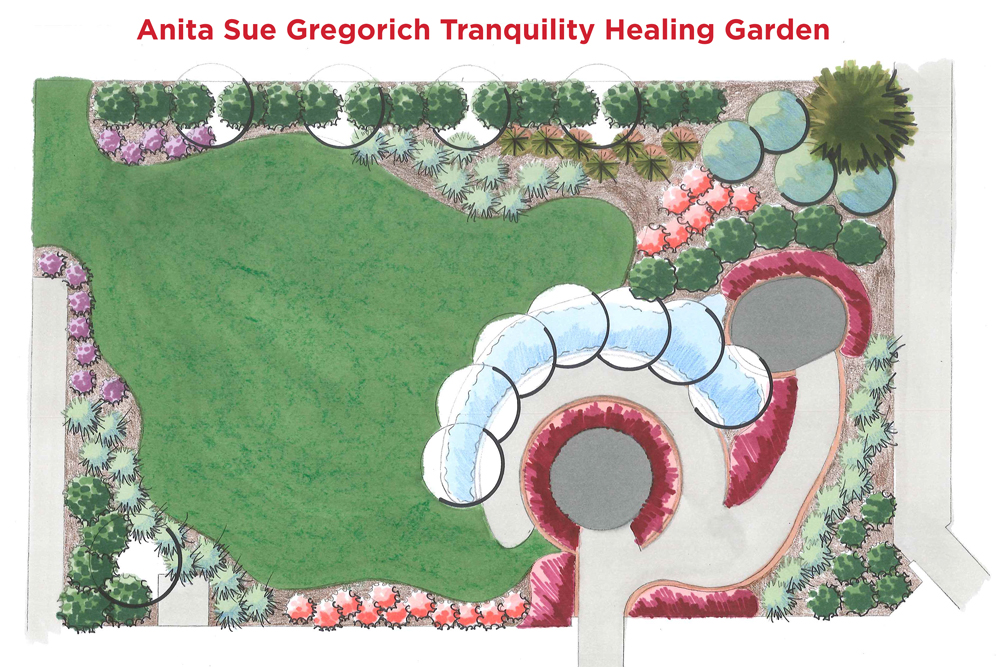 Anita Sue Gregorich Tranquility Garden at SSM Health Cardinal Glennon