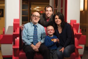 Dr. Gordon Gale, Joey, his mother Diana Sollmann and Thomas