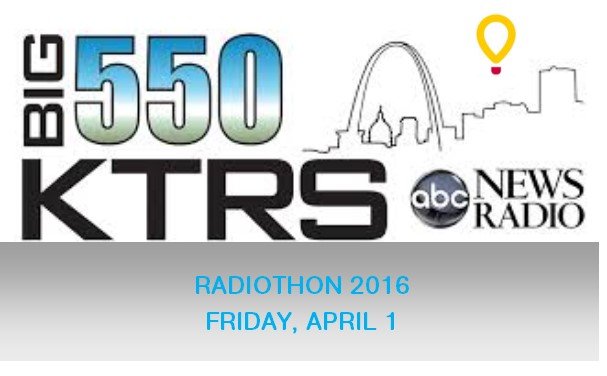 Children's Miracle Network Radiothon Friday, April 1, 2016 on The Big 550 KTRS