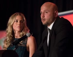 Matt and Leslee Holliday at the 2017 Holliday's Heroes Event