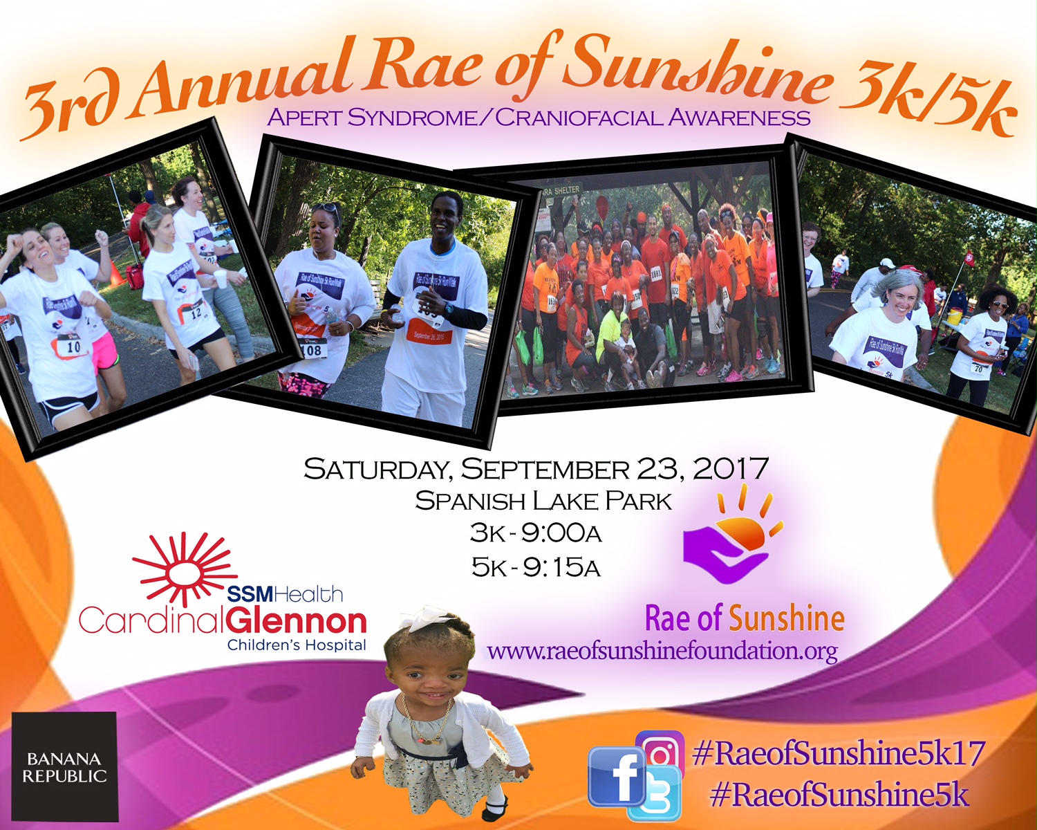 Third Annual Rae of Sunshine 3k/5k