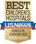 Cardinal Glennon U.S. News & World Report Ranked 4 Specialties 2025-26 shield