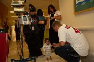 Cardinal Glennon kid Amjad meeting Trevor Rosenthal