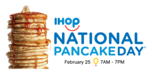 IHOP National Pancake Day logo