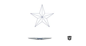 All Star Dodge Chrysler Jeep logo - white