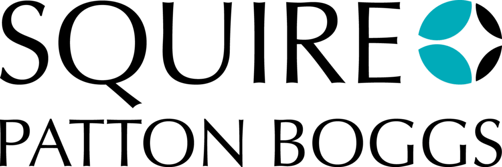 Black SQUIRE PATTON BOGGS logo; Squire Patton Boggs (US) LLP