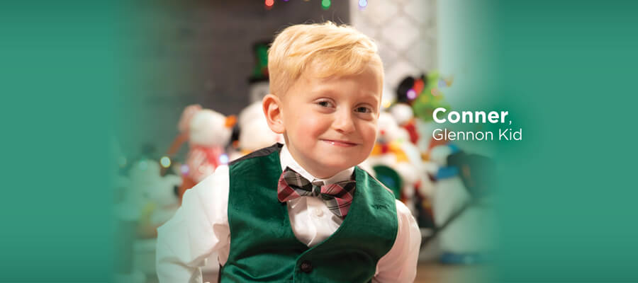 2021_TOH_900x400 Cardinal Glennon kid Conner, green background