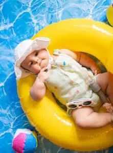 Josie pool photo session