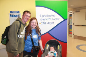 Josie NICU graduation - 202 days