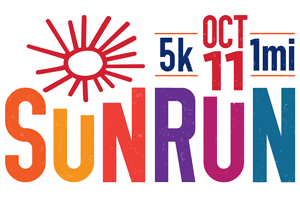 2026 Sun Run logo - October 11