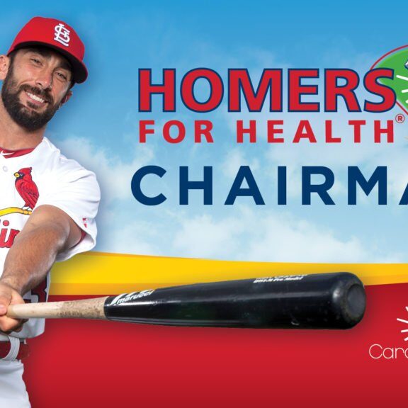 Carpenter_Chairman_slide Matt Carpenter is named Chairman of Homers for Health