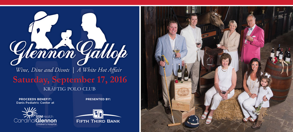 Join us for the Glennon Gallop - Saturday, September 17, 2016