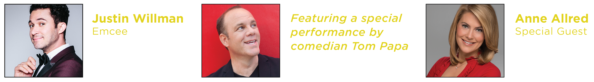 Glennon Glow - Justin Willman, Tom Papa and Anne Allred